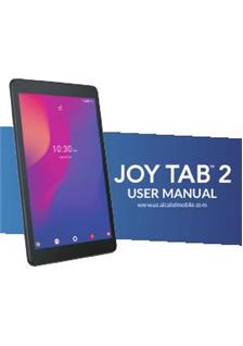 Alcatel Joy Tab 2 manual. Tablet Instructions.